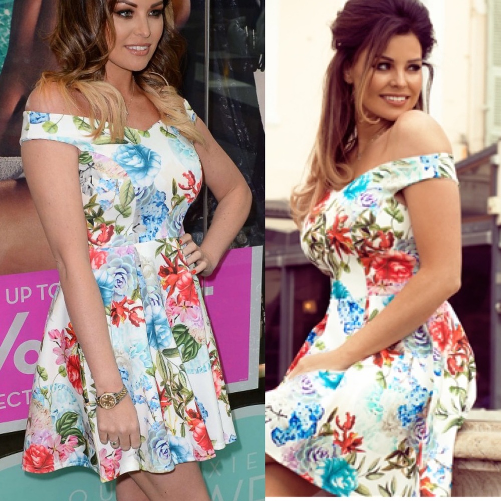 Floral Jessica Wright Skater dress